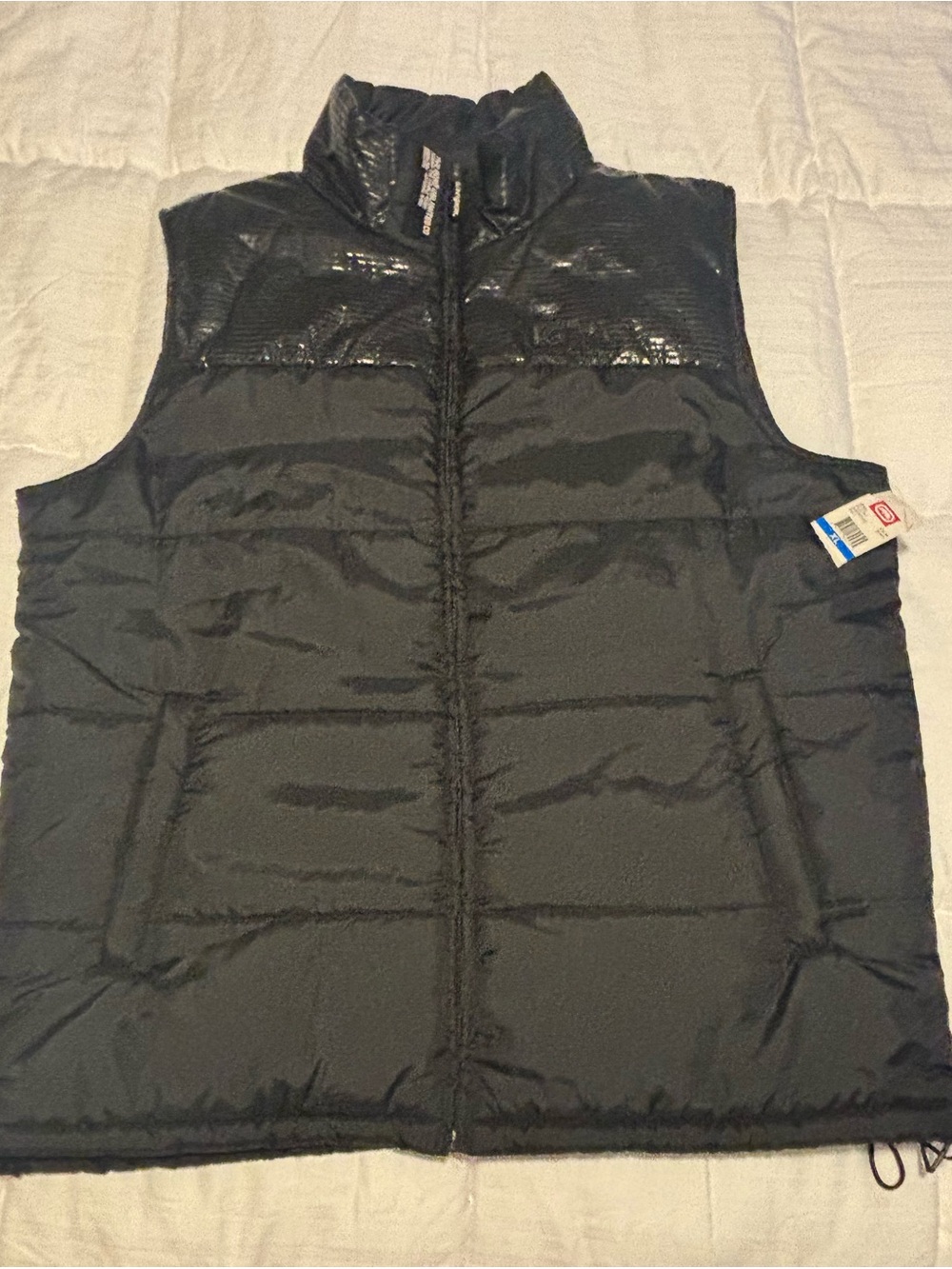 NWT Y2K Ecko Unltd Black Unseen Puffer Vest Size XL